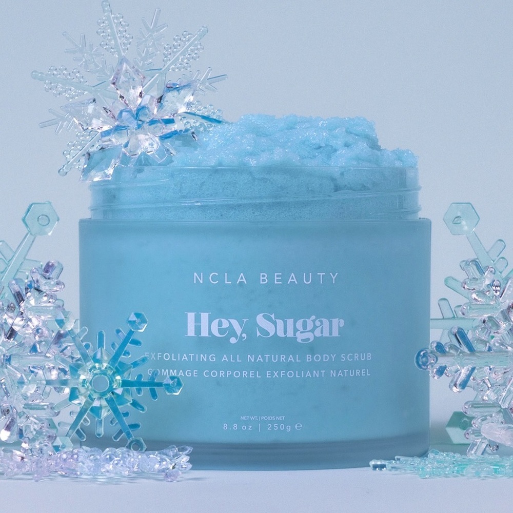 NCLA Beauty Hey Sugar SNOW DAY Vanilla Marshmallow Body Scrub | NEW | Hey, Sugar - Picture 3 of 12